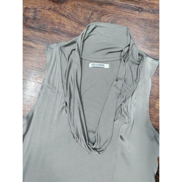 My Tribe Asymmetrical Raw Hem High Low Dress L - Picture 10 of 12